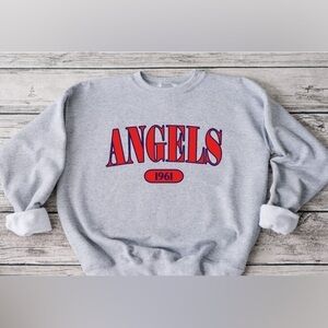 Angels Offset Crewneck